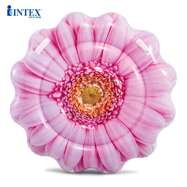 Phao bơi hoa cúc hồng khổng lồ INTEX 58787 - Phao bơi cho bé, Phao bơi trẻ em, người lớn