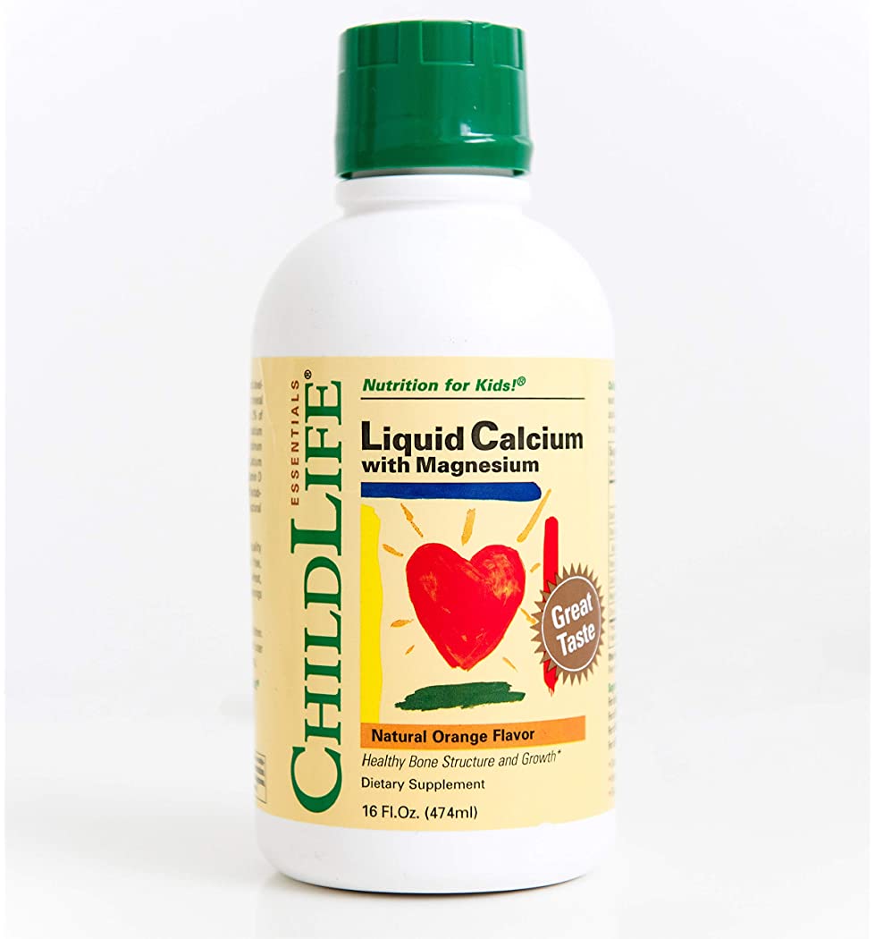 Canxi dạng nước cho trẻ em Childlife Calcium 474ml - hàng nhập Mỹ