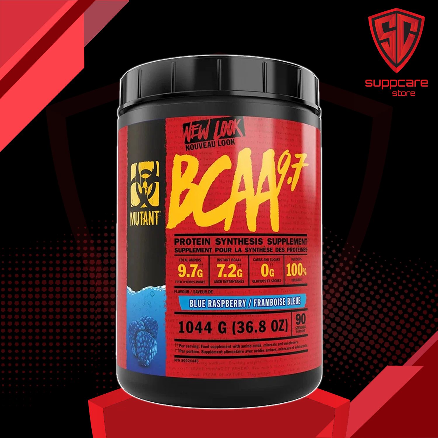 Mutant bcaa 9.7 | phục hồi cơ bắp - tăng hiệu suất tập luyện | chính hãng - suppcare