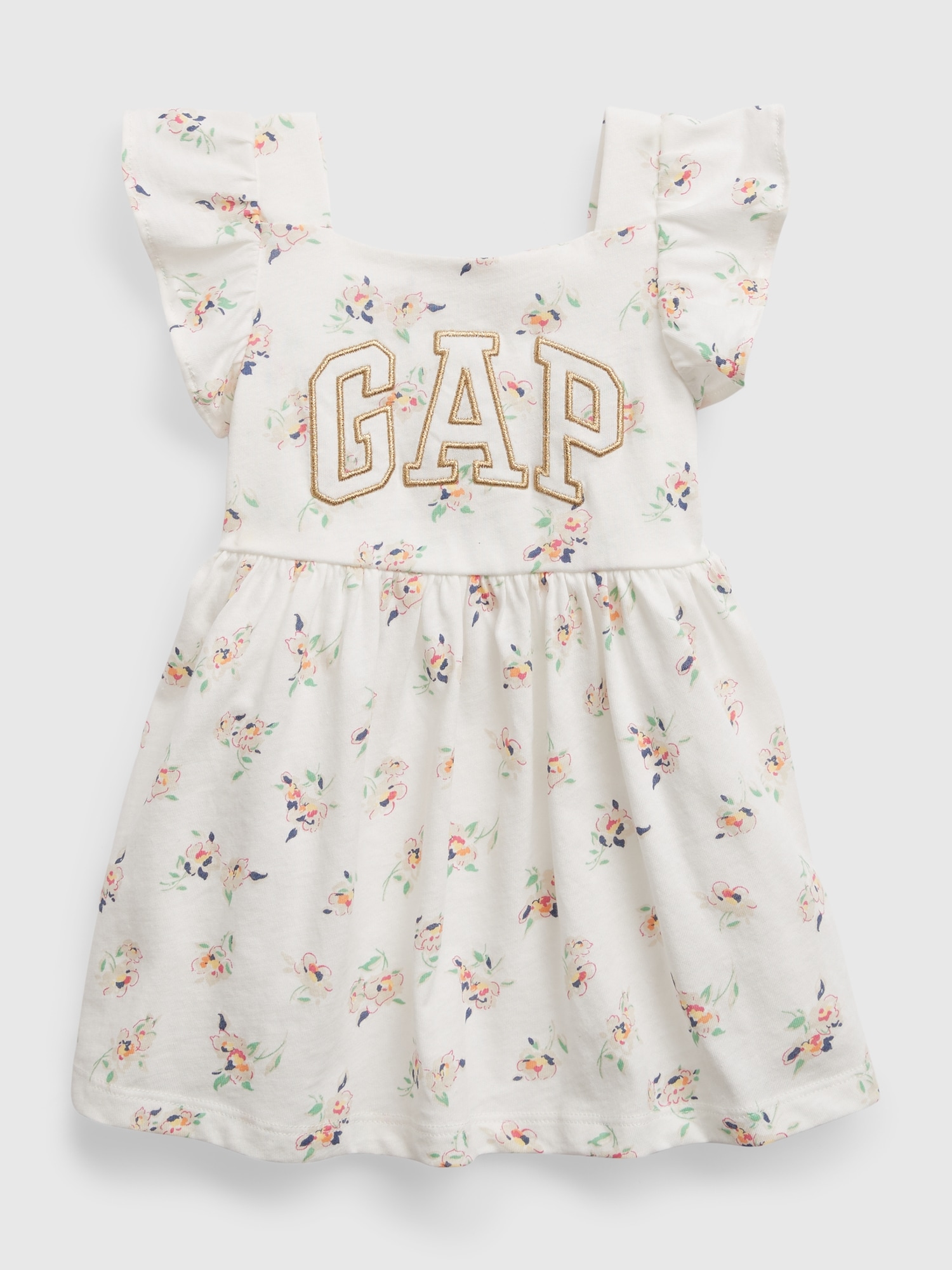 Gap - đầm thun em bé gái - logo dress 600836-00
