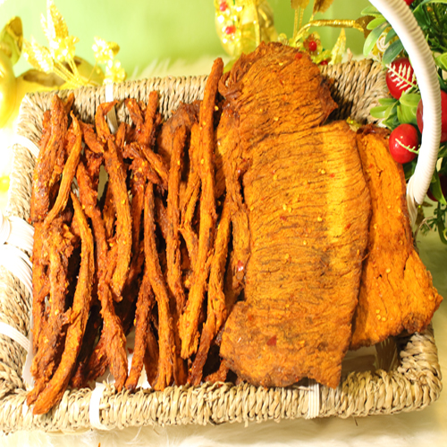 [HCM]Khô Bò Cao Cấp Hai vị ( cây  miếng mềm ) 1kg