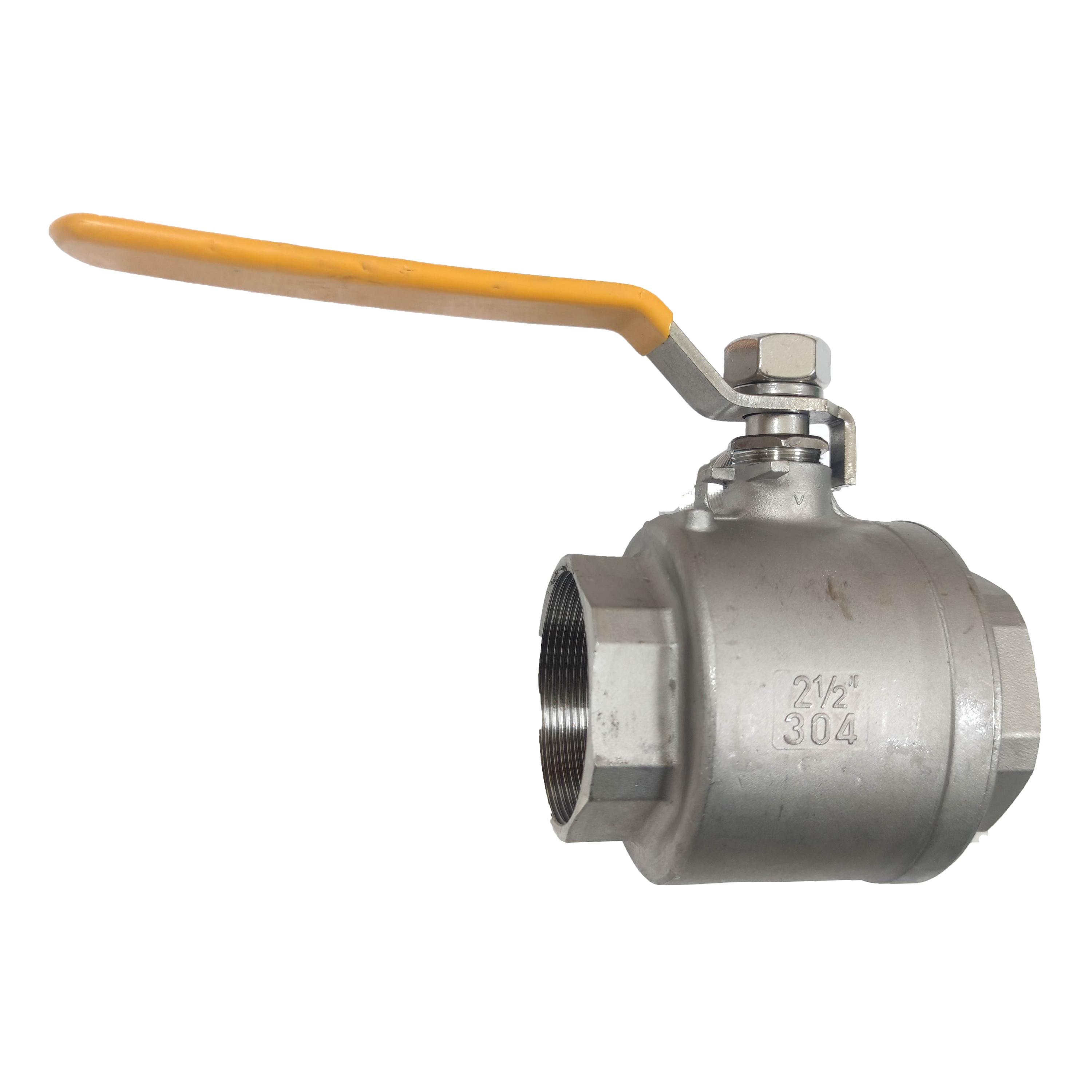 Van bi inox 304 phi 76 van inox tay gạt chất liệu thép không gỉ inox 304