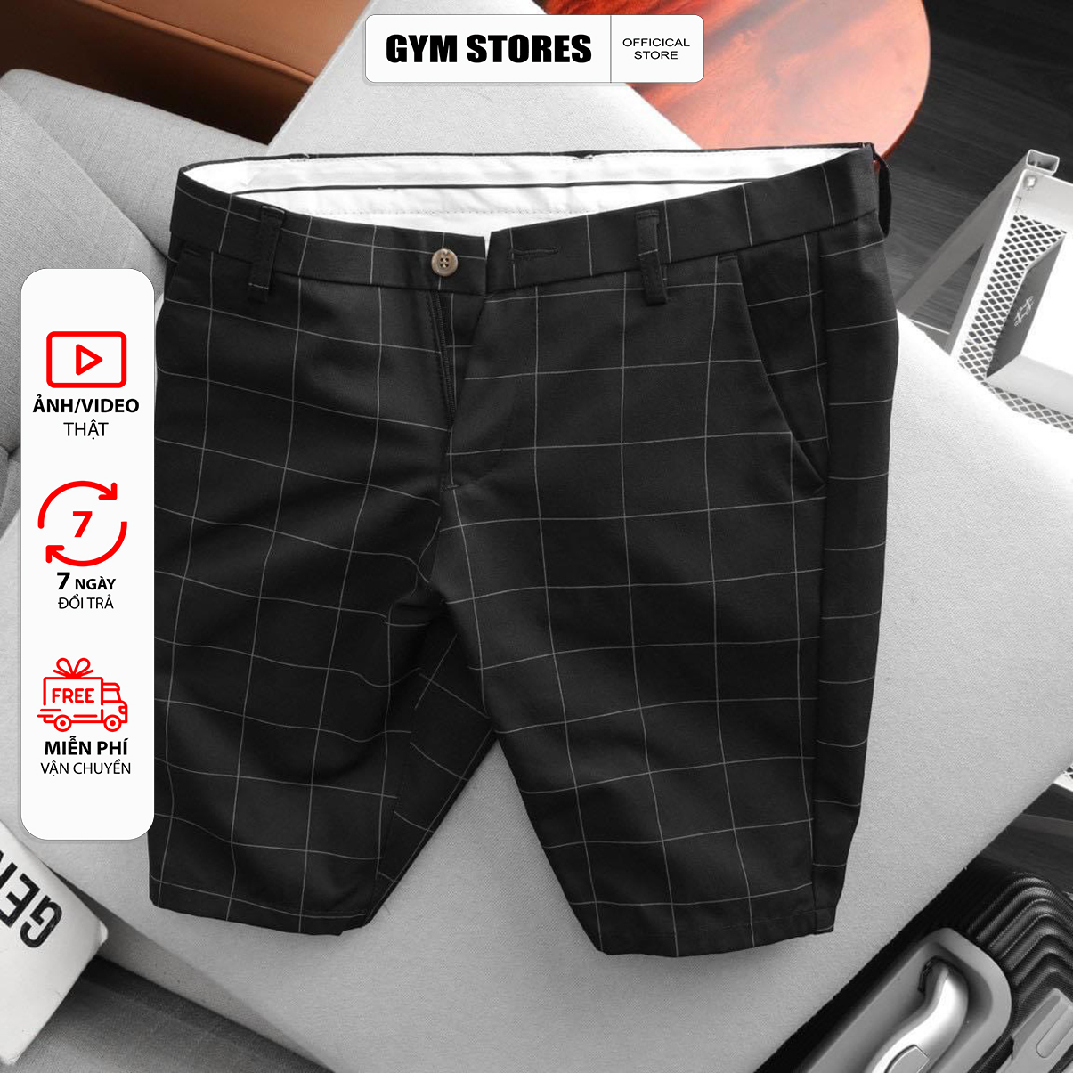 HCM Quần short nam tây âu CARO chất vải co giãn from ôm sang trọng  giá sỉ chất lượng  CR 01