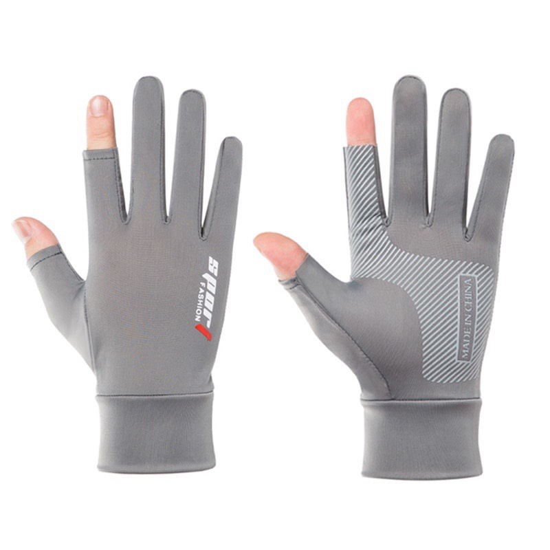 Bao tay xe máy, xe đạp chống nắng hở 2 ngón/ Full ngón Sport - Dễ dàng cầm nắm, bấm điện thoại - Mẫu 02 - 7