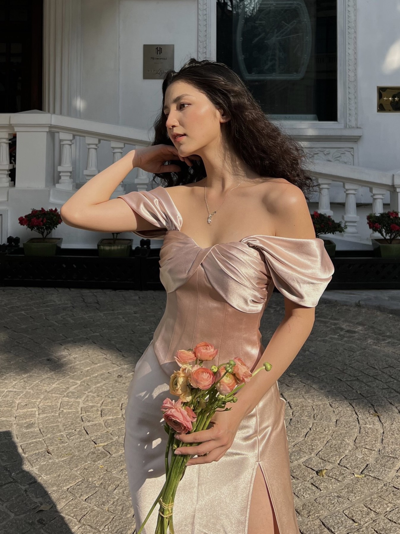 Jubin studio | áo effie dáng corset tay nhún