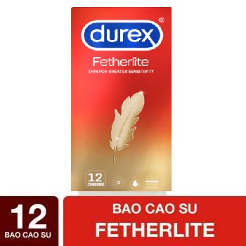 [HCM]Bao cao su Durex Fetherlite sieu mong 12pcs