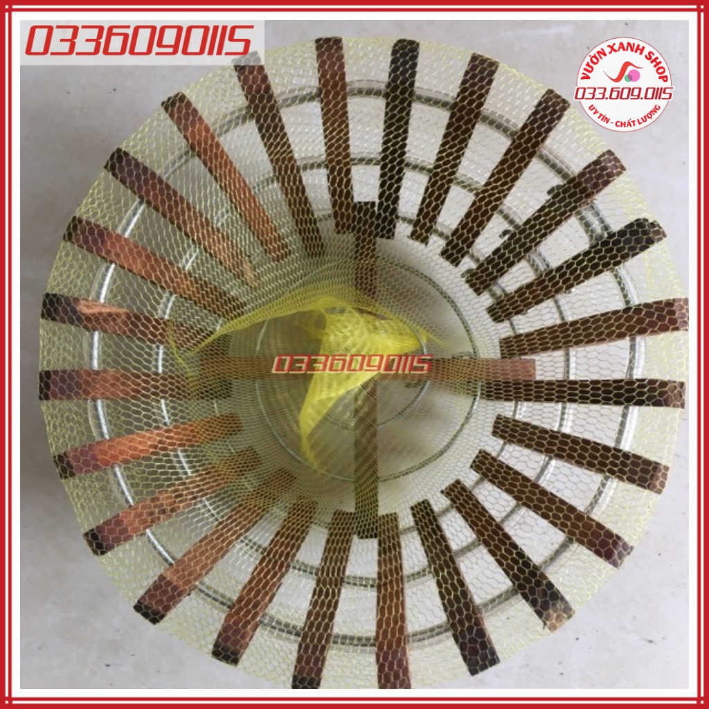 . 10 lưới lót chậu trồng phong lan - hàng tiêu chuẩn
