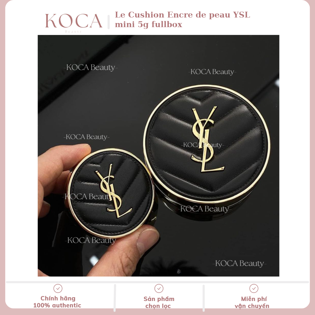 Le Cushion Encre de peau YSL mini 5g fullbox