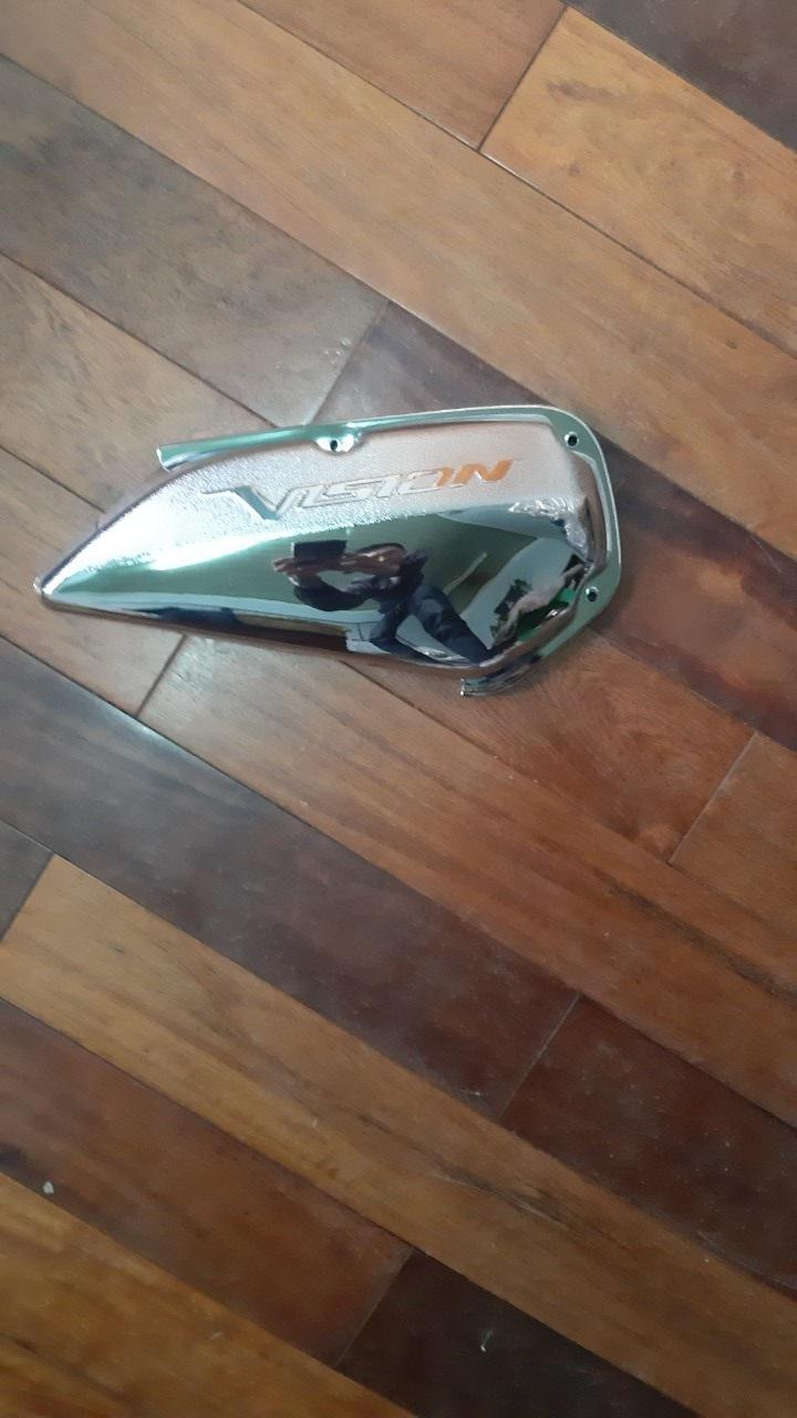 Ốp bô e mạ crom xe vision 2011,12,13