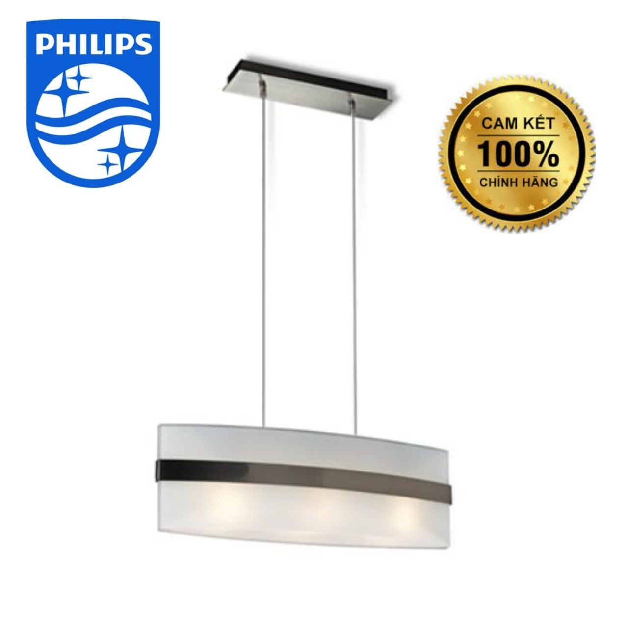 Đèn thả trần trang trí Philips QPG302 pendant nickel- hàng chính hãng