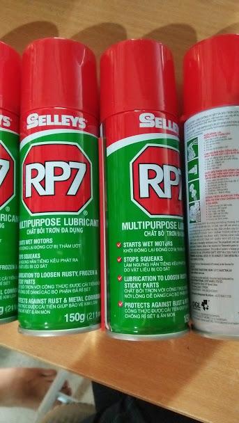 Chai Xịt Chống Rỉ Sét Và Bôi Trơn RP7 150g Hàng Thái