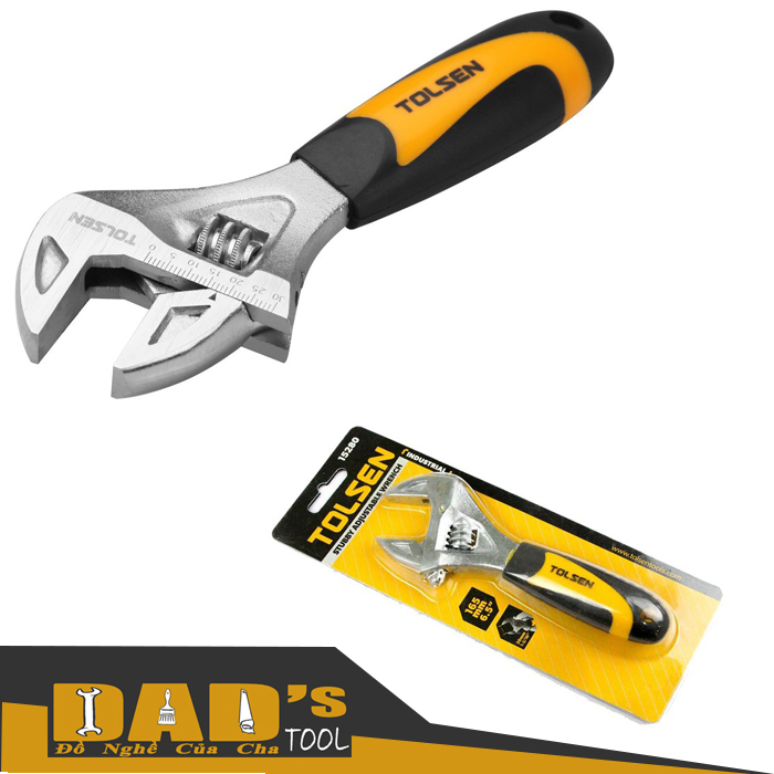 Mỏ lết mini 6.5inch/165mm tolsen 15280