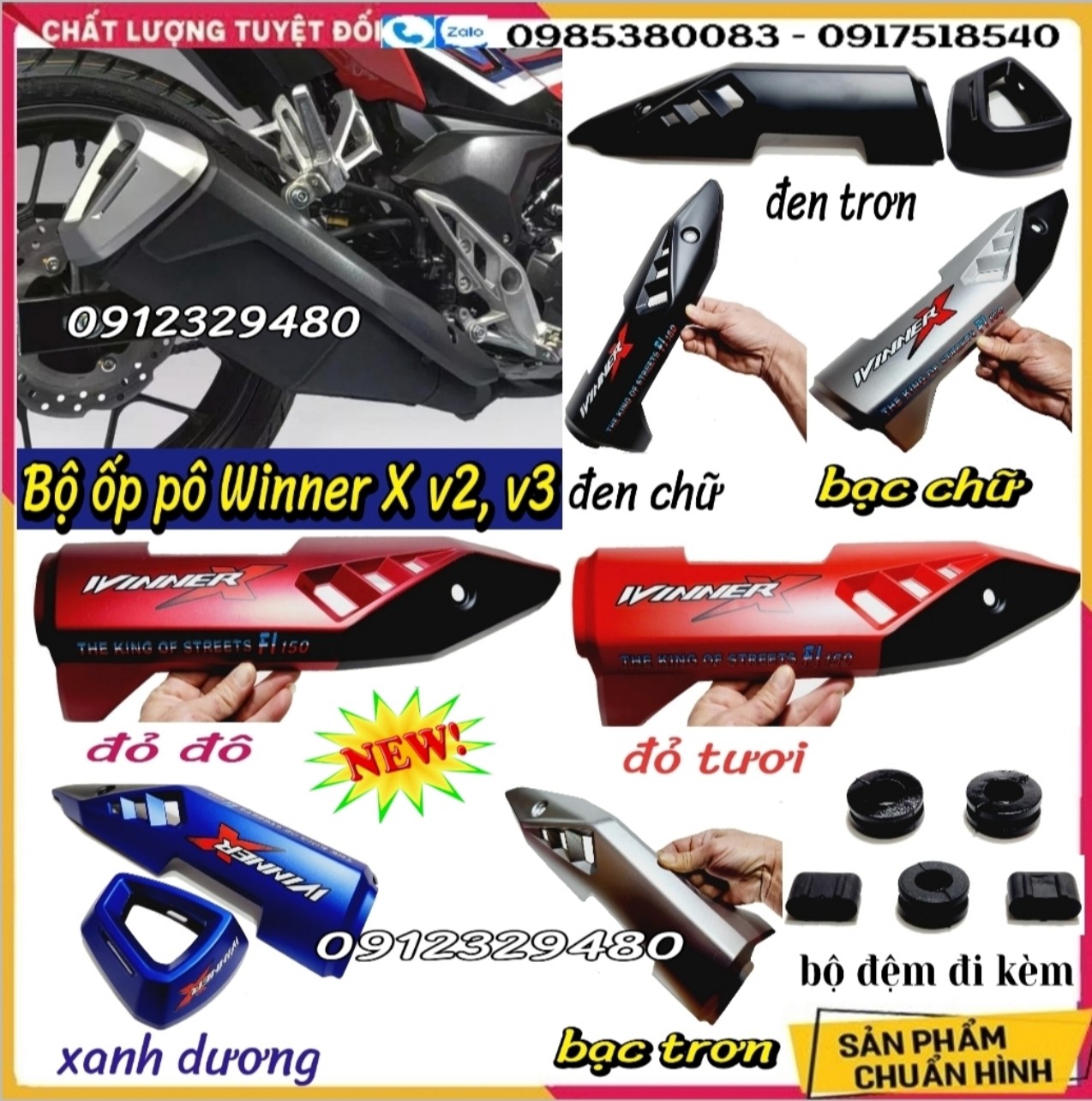 💥ốp pô, chụp đuôi pô winner x v2, v3– chụp pô winner x - mẫu mới malaysia cho winner x v2, winner x v3 ảnh tự chụp💥