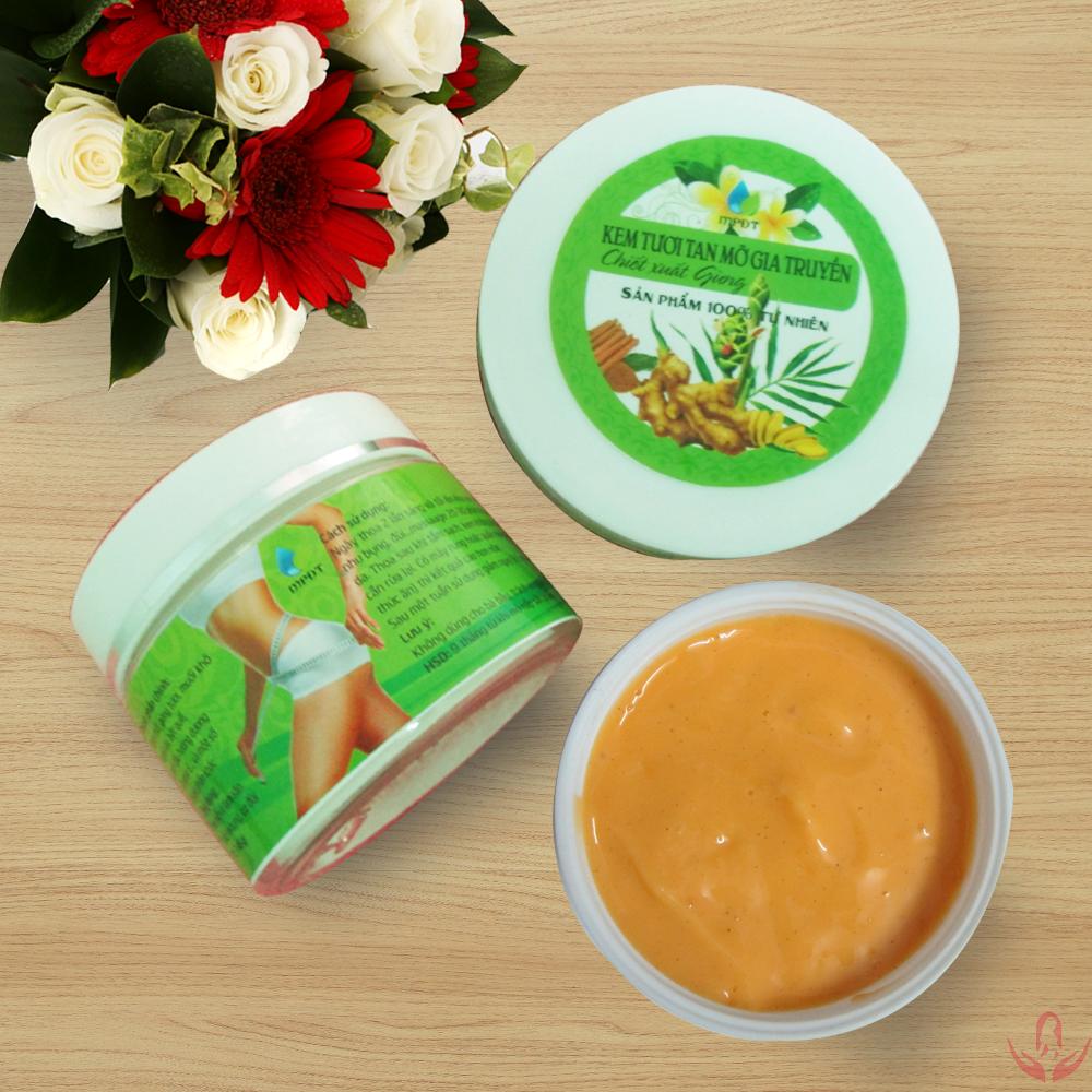 Kem tan mỡ gừng ớt gia truyền mpđt