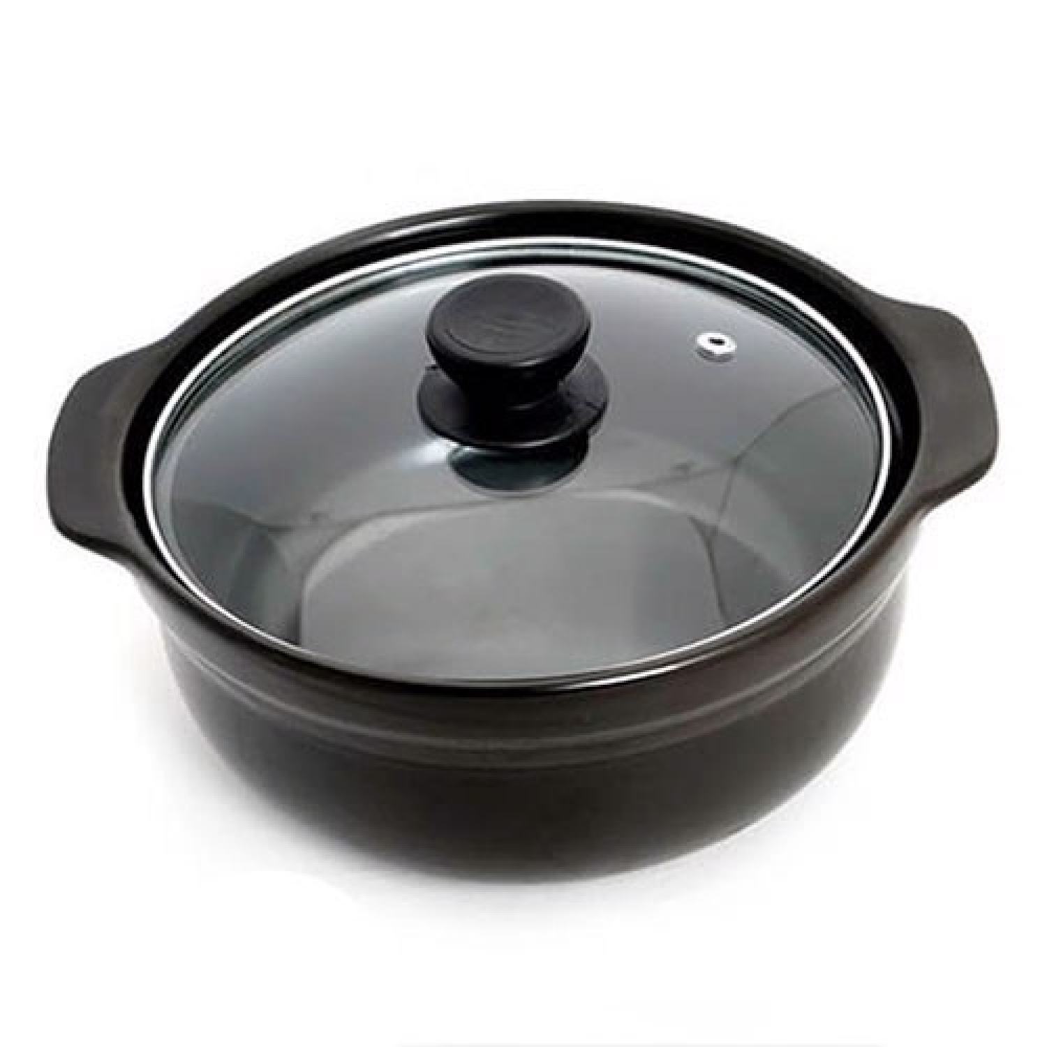 Nồi đất đỉnh đất cạn tráng men cao cấp - Nấu mì caʏ, kho cá, kho quẹt ❖ĐỈNH 6❖