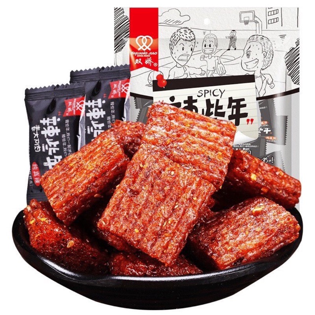 Thịt chay cay - vị thịt hổ gói 250g