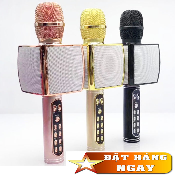 [HCM]Micro Bluetooth Sd16 3 in 1 Karaoke Loa Cầm Tay Hát Karaoke Bán Mic Karaoke Kèm Loa Bluetooth - Mua Ngay Micro Kèm Loa Bluetooth Karaoke Sd-16 Hát Và Nghe Cực Hay Chất Lượng Tốt Giảm Giá 50% Hấp Dẫn