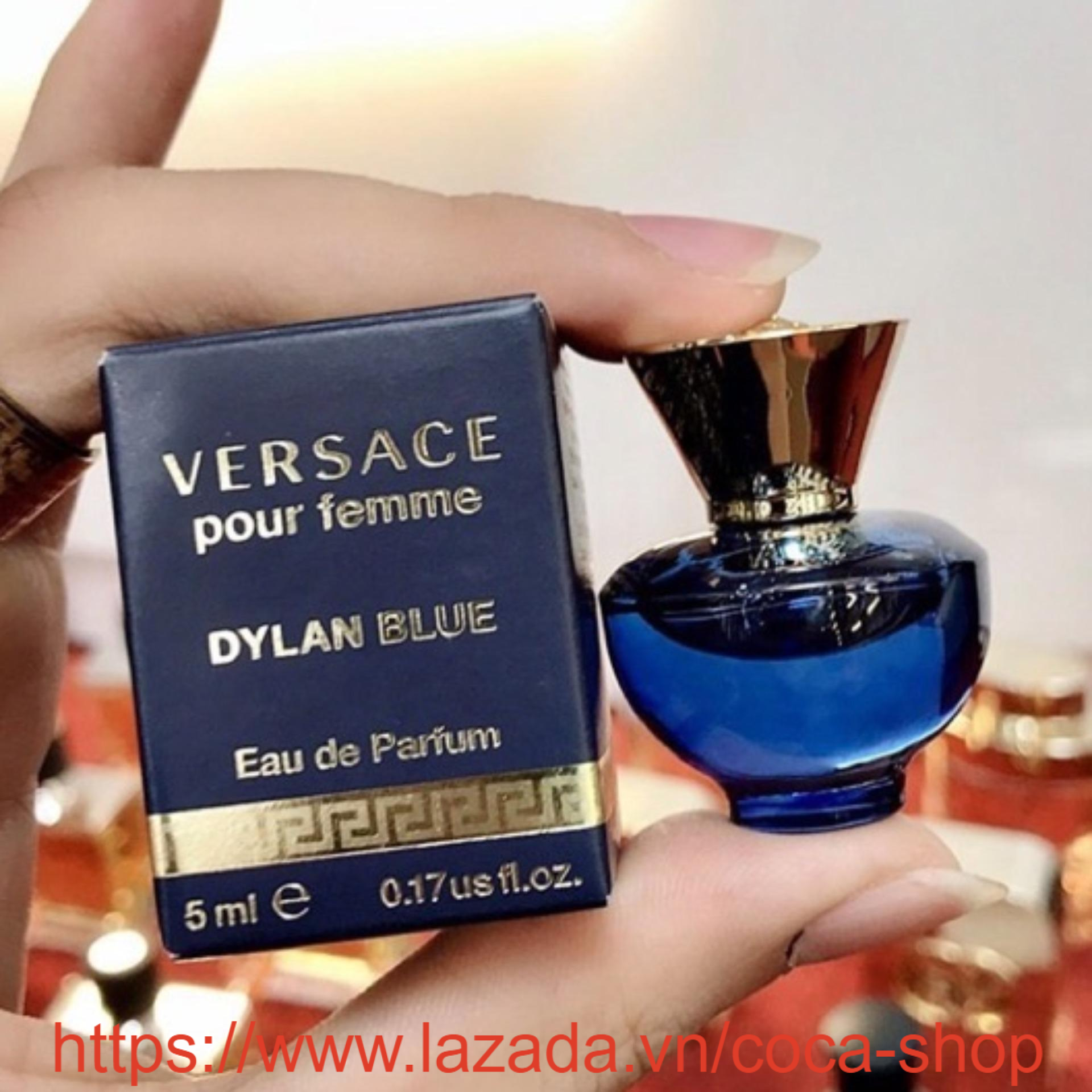 Nước Hoa Nhí Versace Dylan Blue Pour Femme for Women EDP 5ml