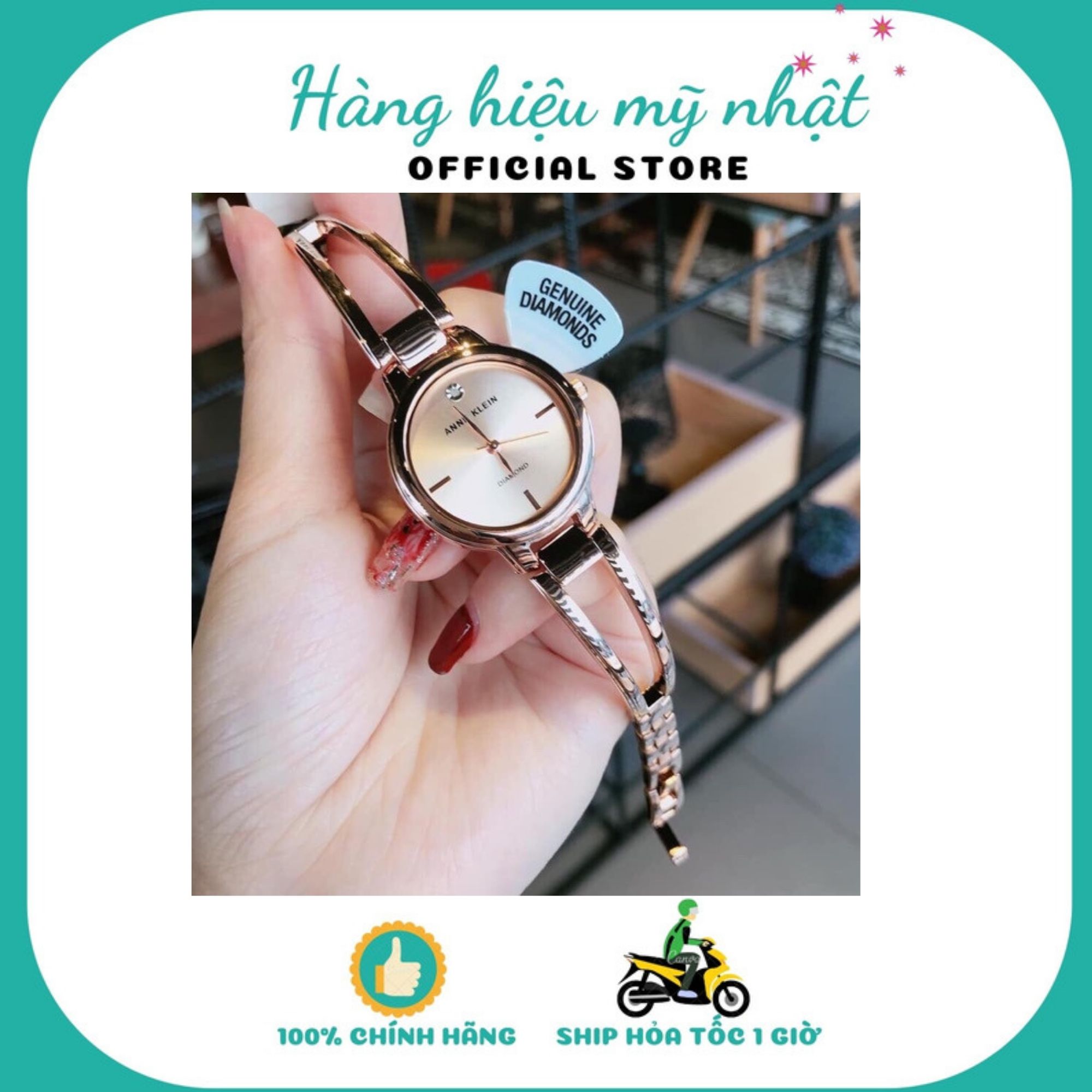 Đồng hồ dành cho nữ ANNE KLEIN #AK2626 .case 30mm. 3atm