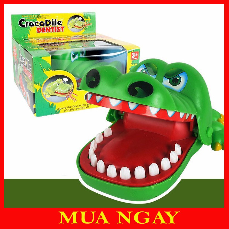 Đồ Chơi Khám Răng Cá Sấu Crocodile Dentist Cỡ Lớn