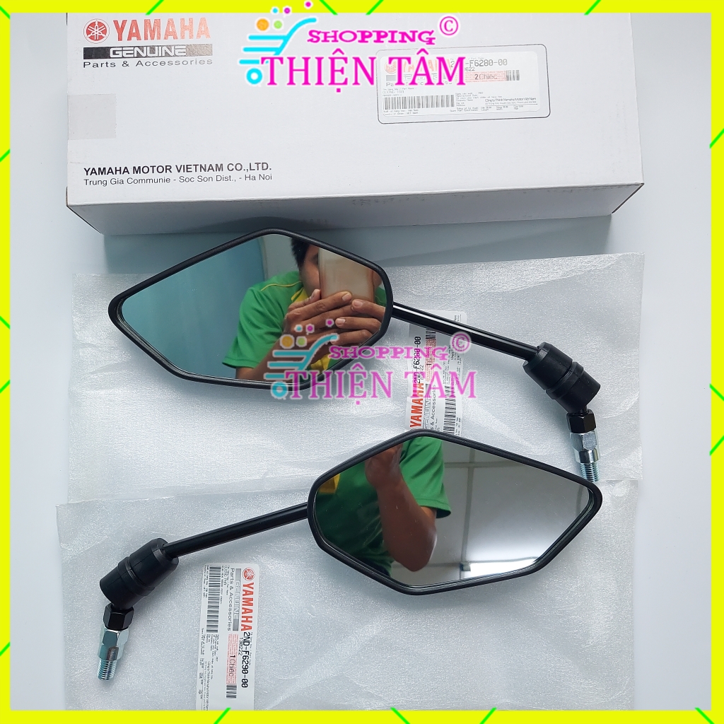 Gương zin xe máy exciter ex 150-155 chính hãng yamaha