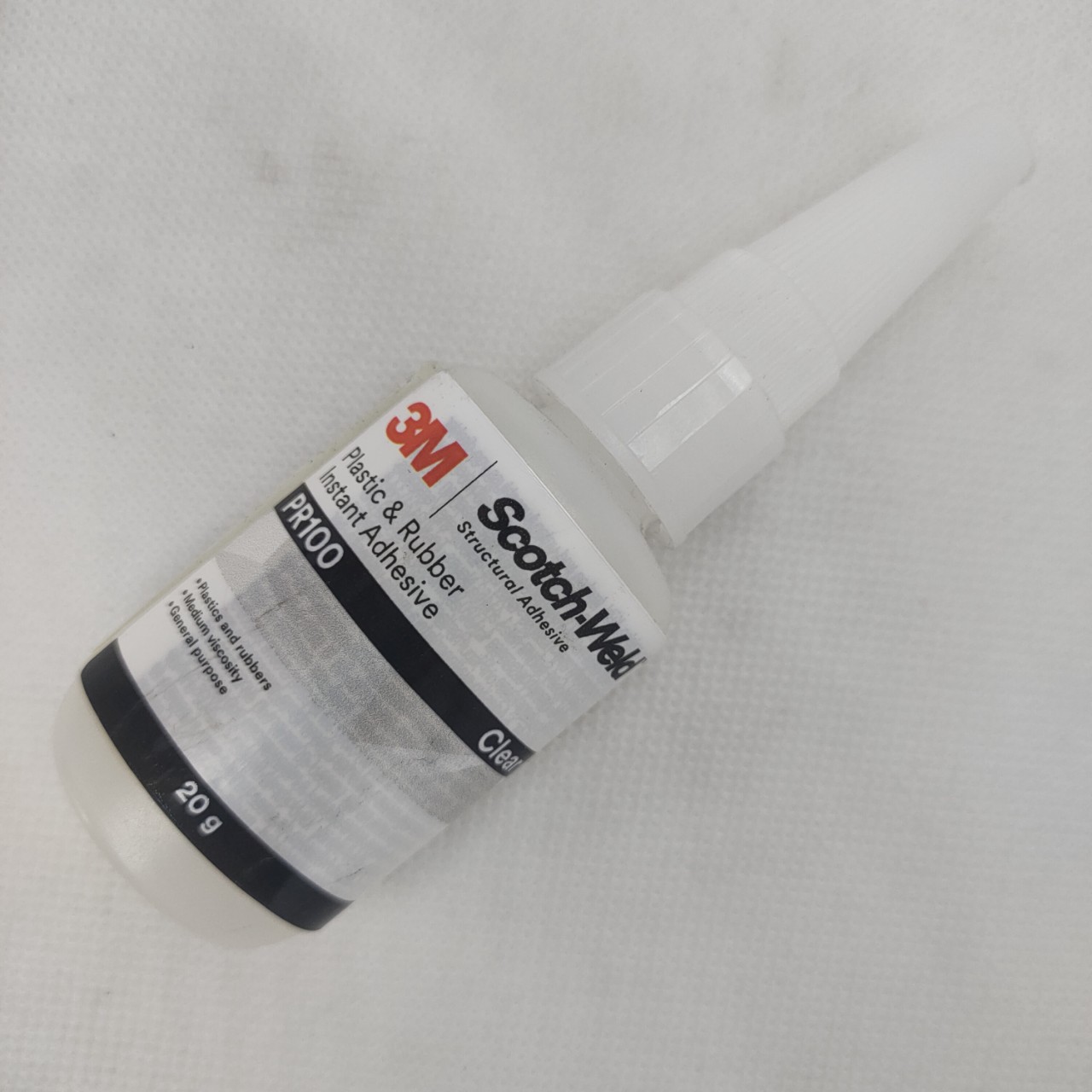 KEO DÁN GIÀY DA, NHỰA, CAO SU SỬ DỤNG TRONG GIA ĐÌNH PR100, 20g (3.M Scotch-Weld PR100 - Dung tích 20g)