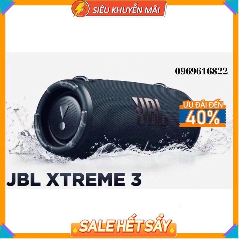 Loa bluetooth jbl xtreme 3+ không dây super bass , âm thanh lớn bass cực chất, chống thấm nước tốt, cắm usb, thẻ nhớ, 3.