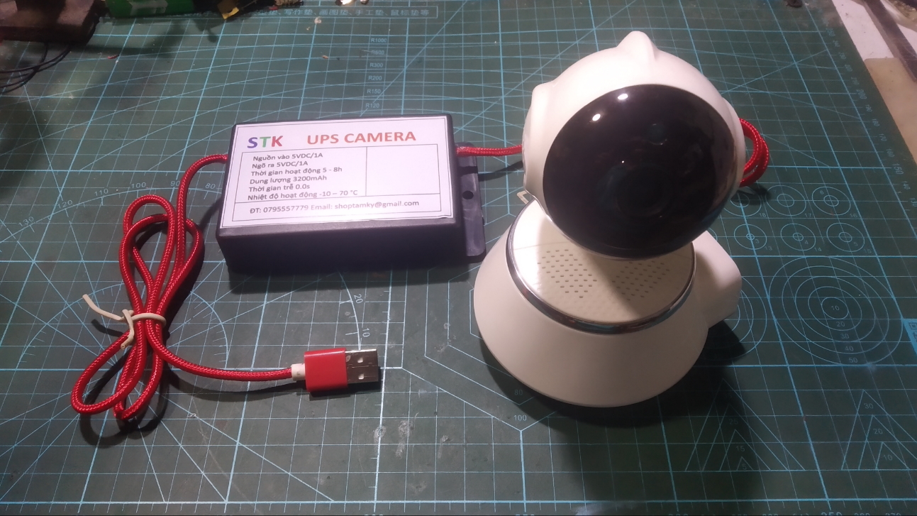 Ups 5v, ups camera - stk