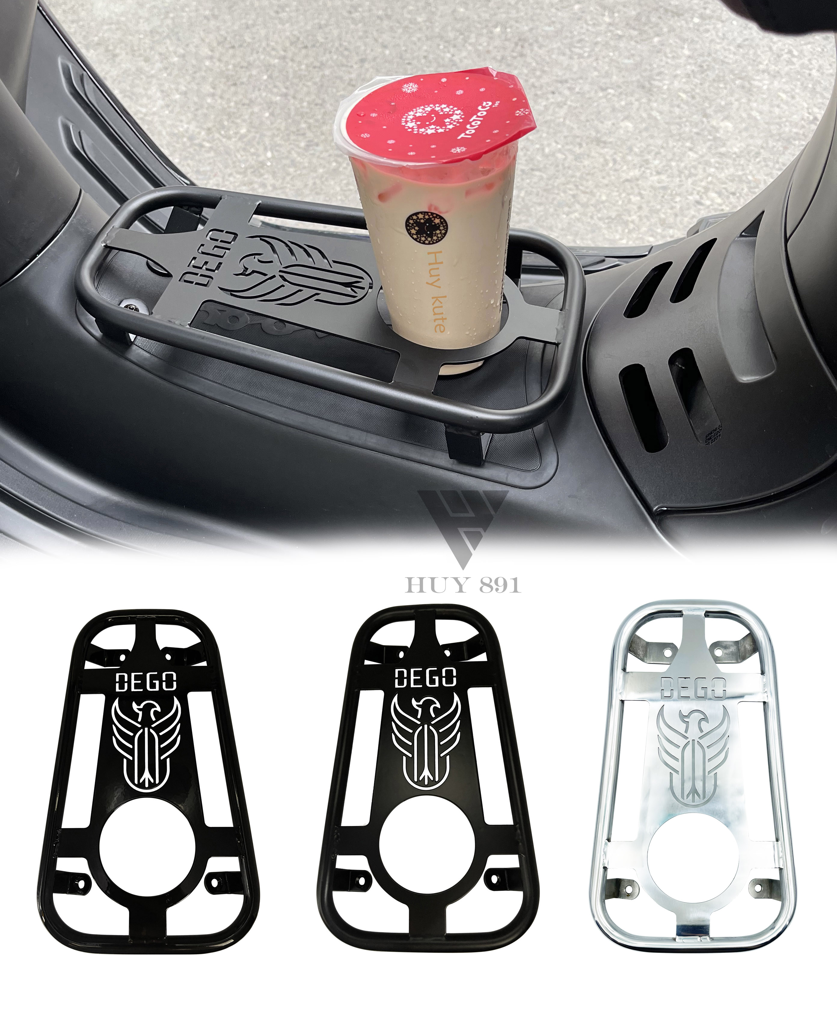 Baga sàn kiểu dáng Dego dành cho xe Vespa Sprint, Primavera các đời