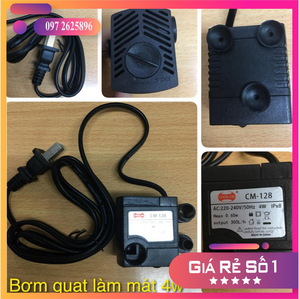 Bơm quạt làm mát - bơm quạt nước điều hòa 4W - 30W