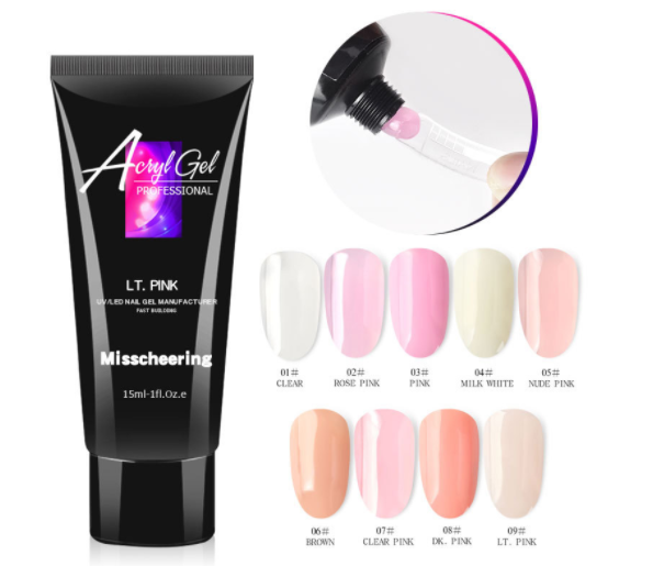 Gel gum đắp nối móng-poly gel 15ml