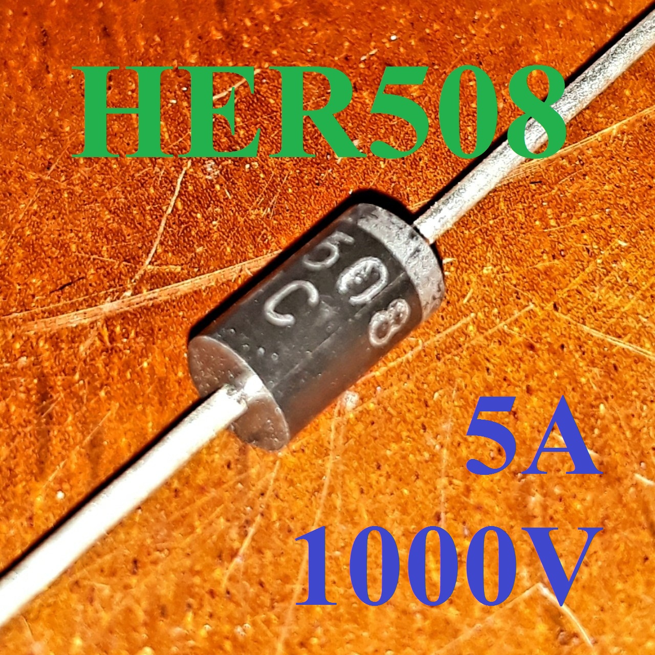 Mạch điện - 10 điốt xung her508 – 5a / 1000v diodes her 508 chính hãng mic