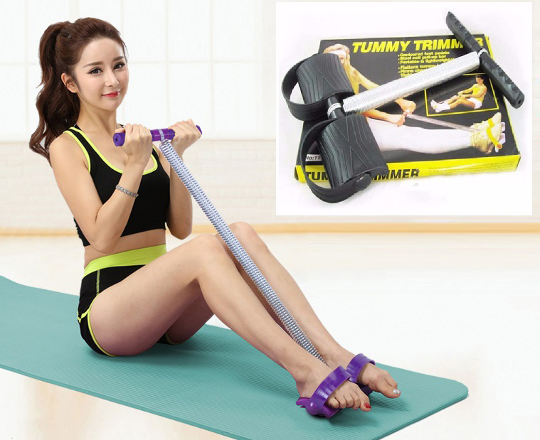 Dụng Cụ Tập Gym Ngay Tại Nhà Dây Kéo Lò Xo Tummy Trimmer, Tiết Kiệm Thời Gian Đến Phòng Tập Rèn Luyện Sức Khỏe Mọi Lúc Mọi Nơi