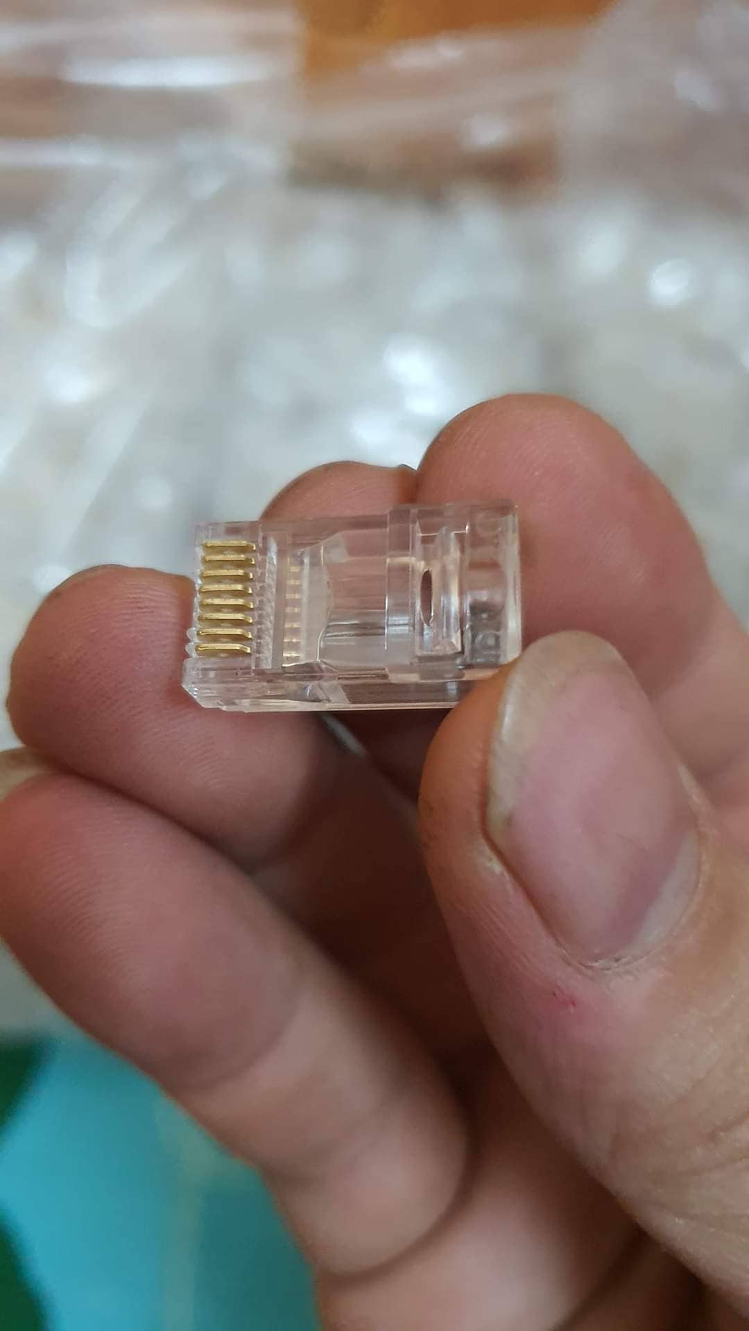 Túi 100c hạt mạng xuyên thấu