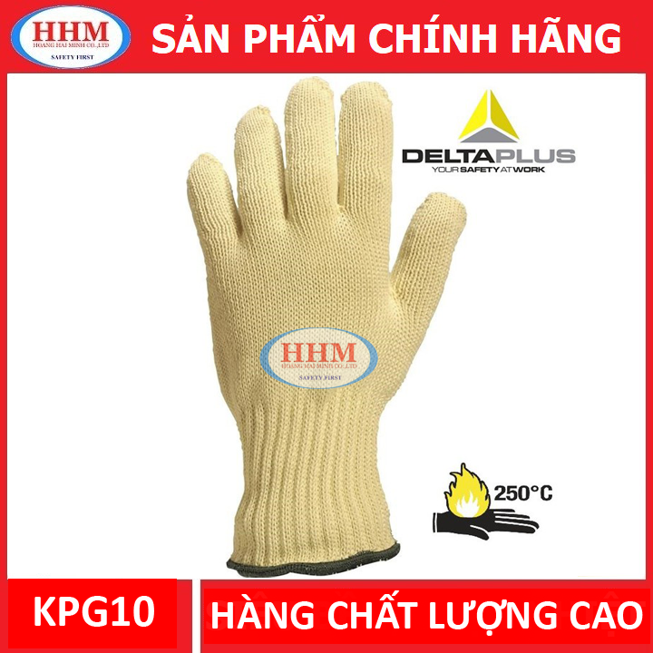 Găng tay chống cắt - chịu nhiệt Delta Plus KPG10