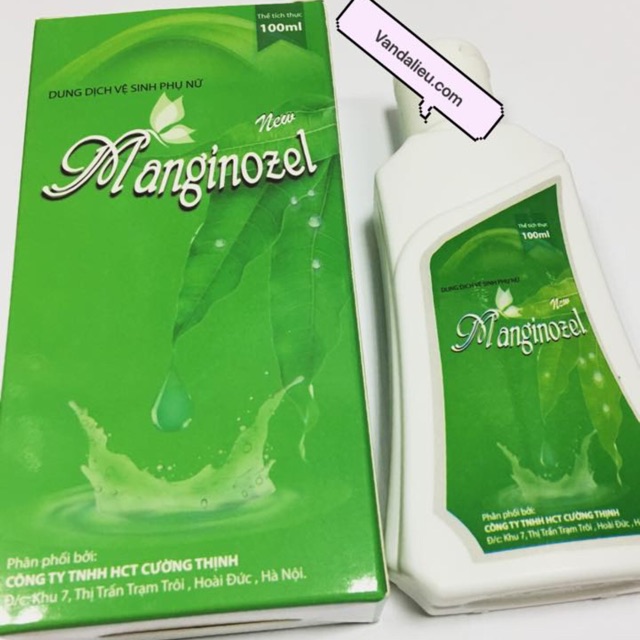 Manginozel 100ml.dung dịch vệ sinh phụ nữ.