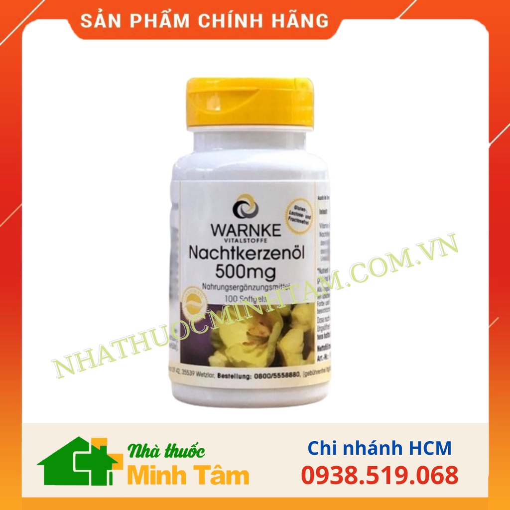 Tinh dầu Hoa Anh Thảo Đức Warnke Nachtkerzenol 100v dành cho nữ giới