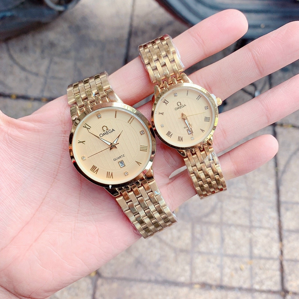 [HCM]Đồng Hồ Nam Nữ Pin Nhật Kính Saphia Bảo Hành 1 Năm