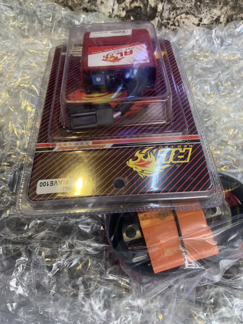 ic tăng chỉnh và mobin sườn xe wave nhỏ hiệu redleo