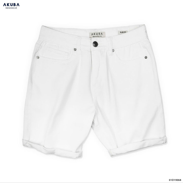 AKUBA - QUẦN SHORT JEAN FORM SLIMFIT 01D19068