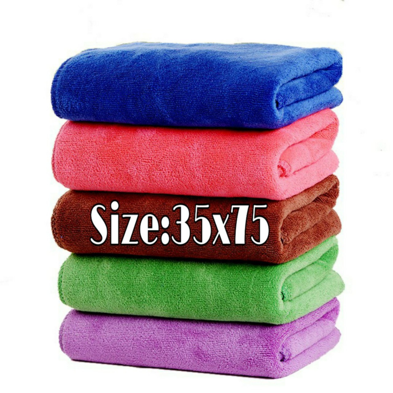 Khăn lau xe oto (35x75cm) chất lượng cao, được làm từ sợi Microfiber mềm mịn, thấm nước siêu tốc
