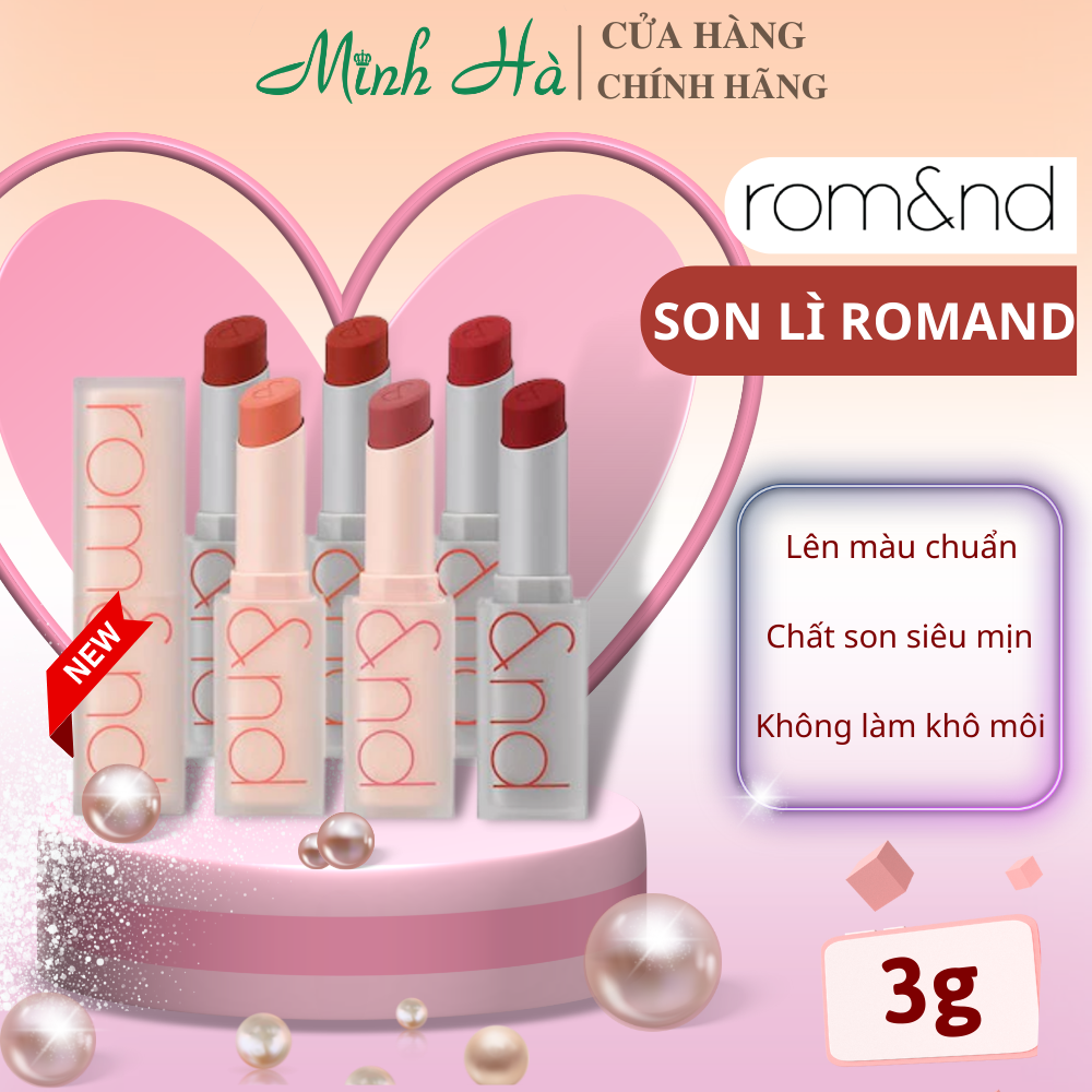 Son lì Romand Zero Gram Matte Lipstick 4g
