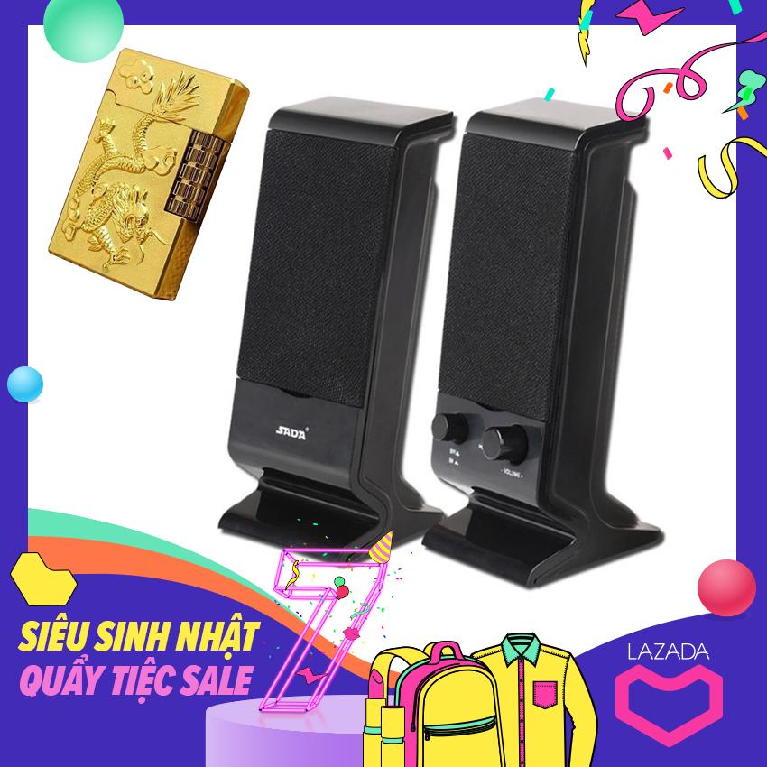 Bộ loa máy tính usb 2.0 sada v-112 + tặng bl rồng phượng