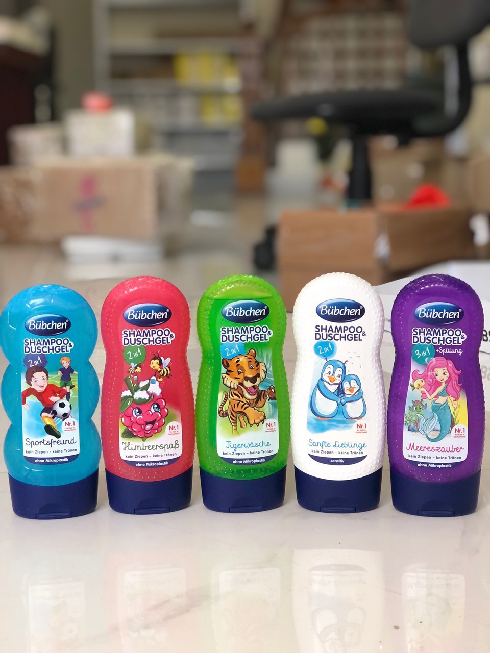 Bubchen-Sữa tắm gội Bubchen cho bé 2 in 1 chính hãng Đức 230ML