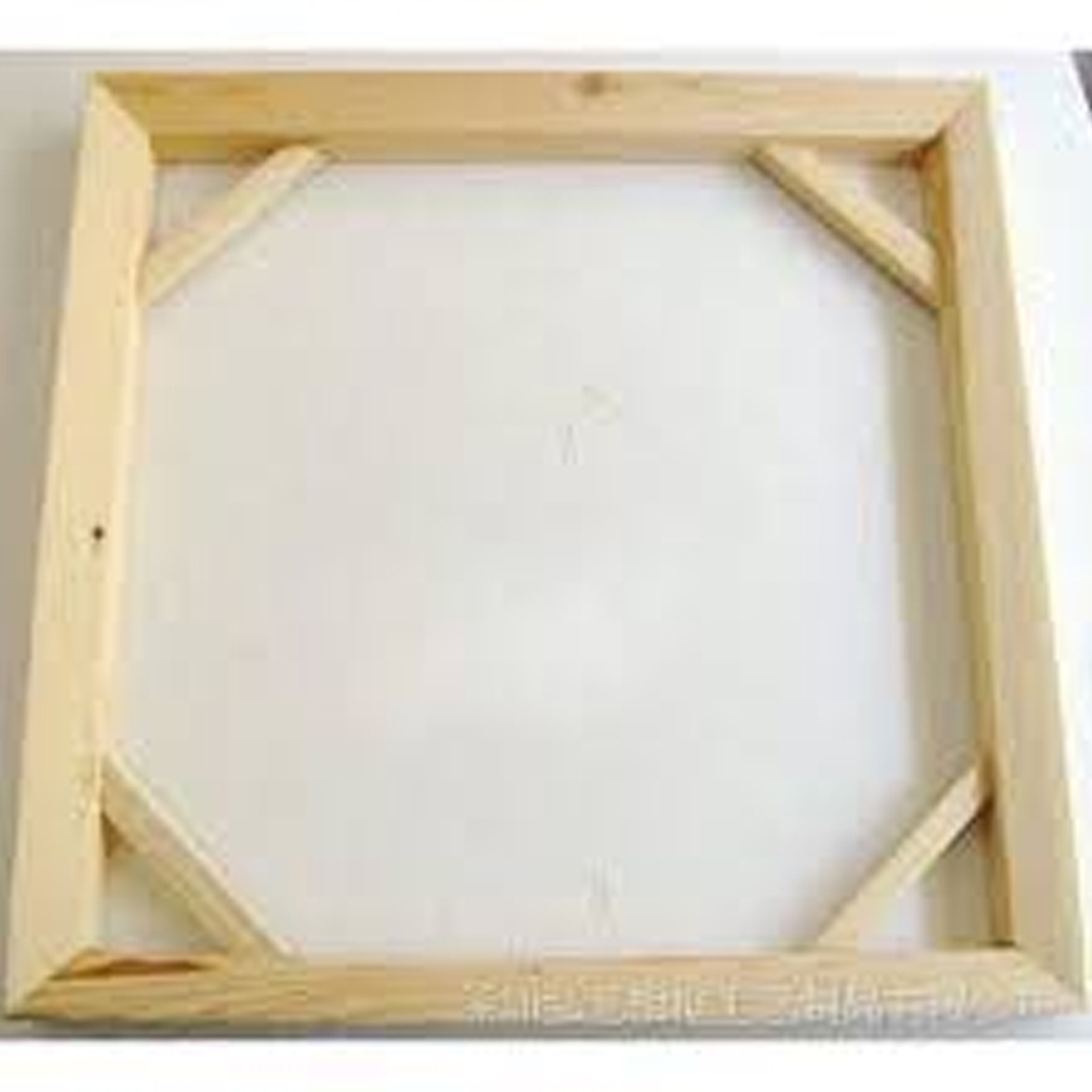 khung gỗ căng tranh Số hoá 💥 vải canvas đủ kích thước - decor nhà phong cách mộc