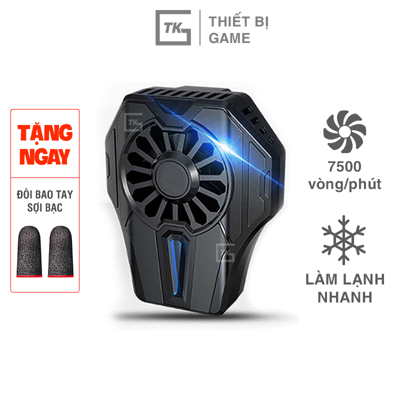 MEMO DL01 | Quạt tản nhiệt gaming sò nóng lạnh cho điện thoại di động