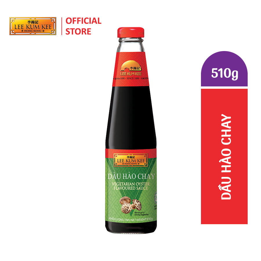 Dầu hào Chay Lee Kum Kee Vegeterian Oyster Flavoured Sauce 510g