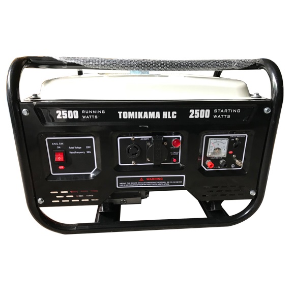 Máy phát điện chạy xăng 2.6kw tomikama 2500