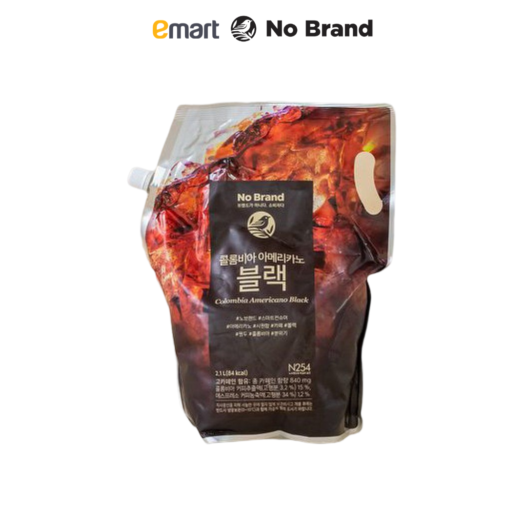 Túi cafe uống liền americano no brand 2.1l - emart vn