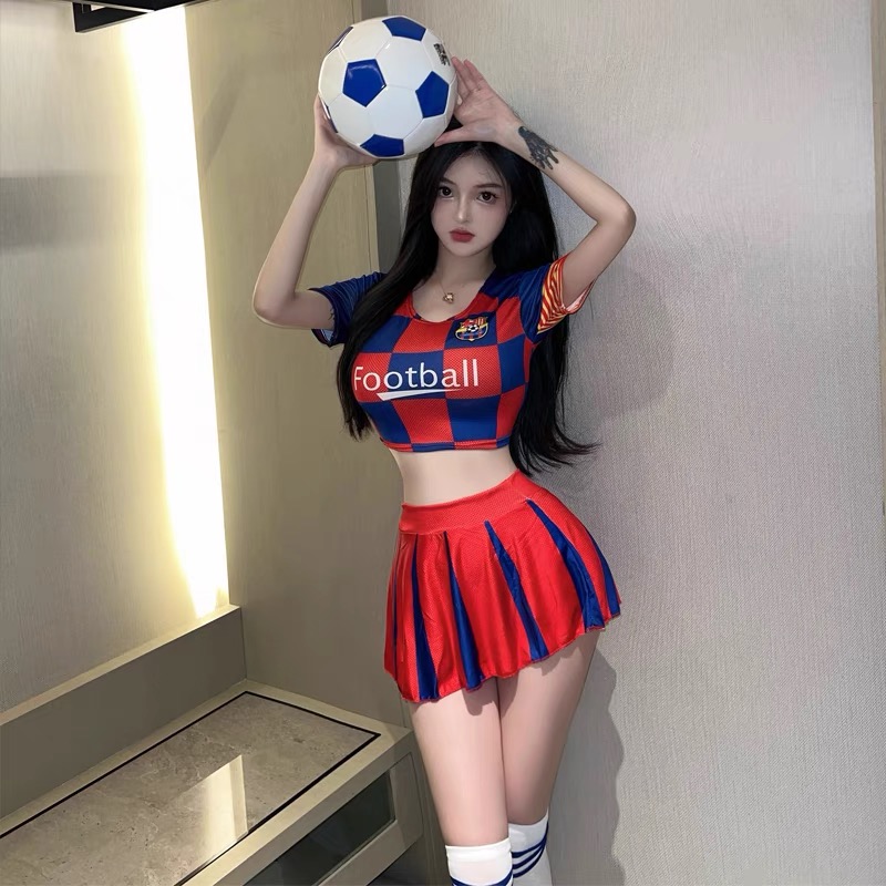 Bộ cosplay cổ vũ bóng đá sexy quyến rũ nóng bỏng gợi cảm